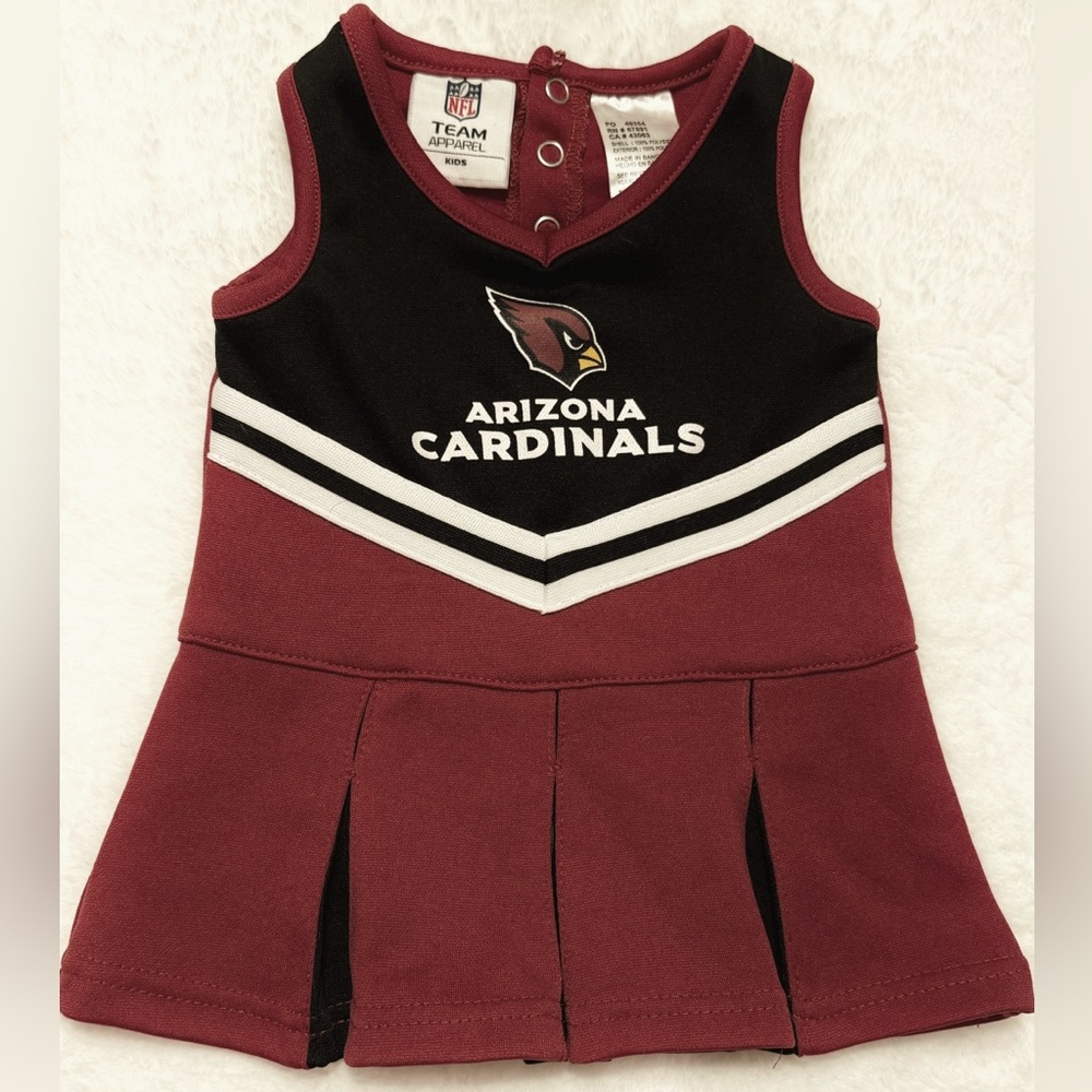 NFL Football Arizona Cardinals Baby Girls Dress